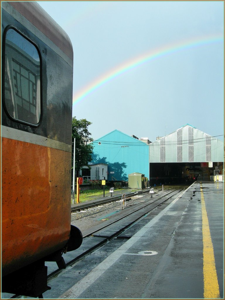 Ein Regenbogen.
Galway, den 6. Oktober 2006 