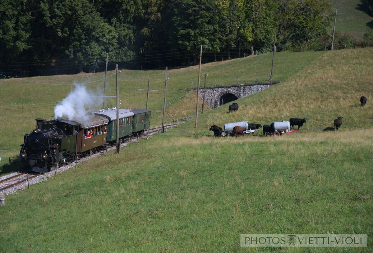 2018-09-08, BC Cornaux
Locomotive à vapeur HG 3/4 3 

Si la photo vous intéresse merci de me contacter
photos-vietti-violi@ik.me
