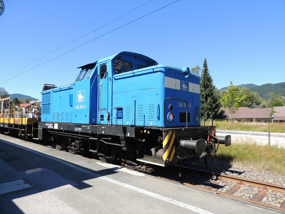 346 001-6 D Press in Oberammergau am 19.08.2012.