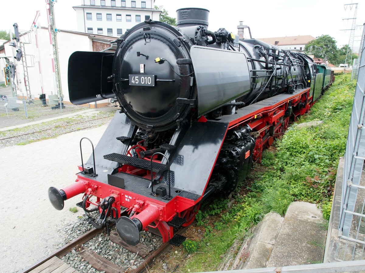 45 010 im DB Museum in Nürnberg am 17.08.2019.