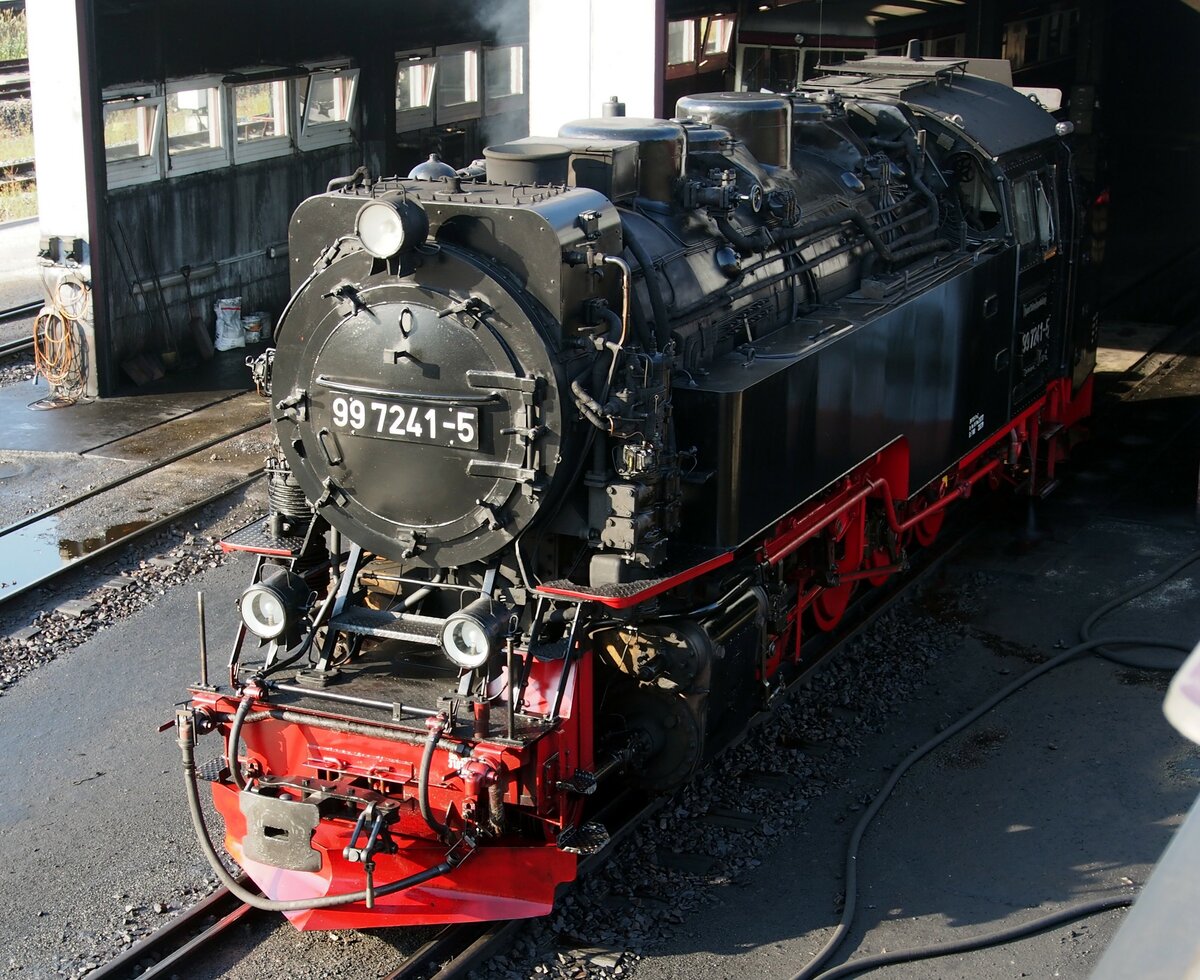 99 7241-5 im Bw Werningerode am 24.07.2019.