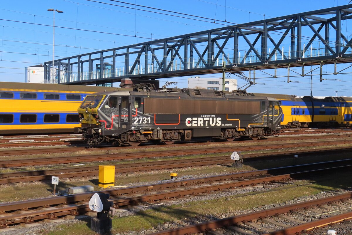 Am 4 März 2025 steht Certus 2731 in Roosendaal.