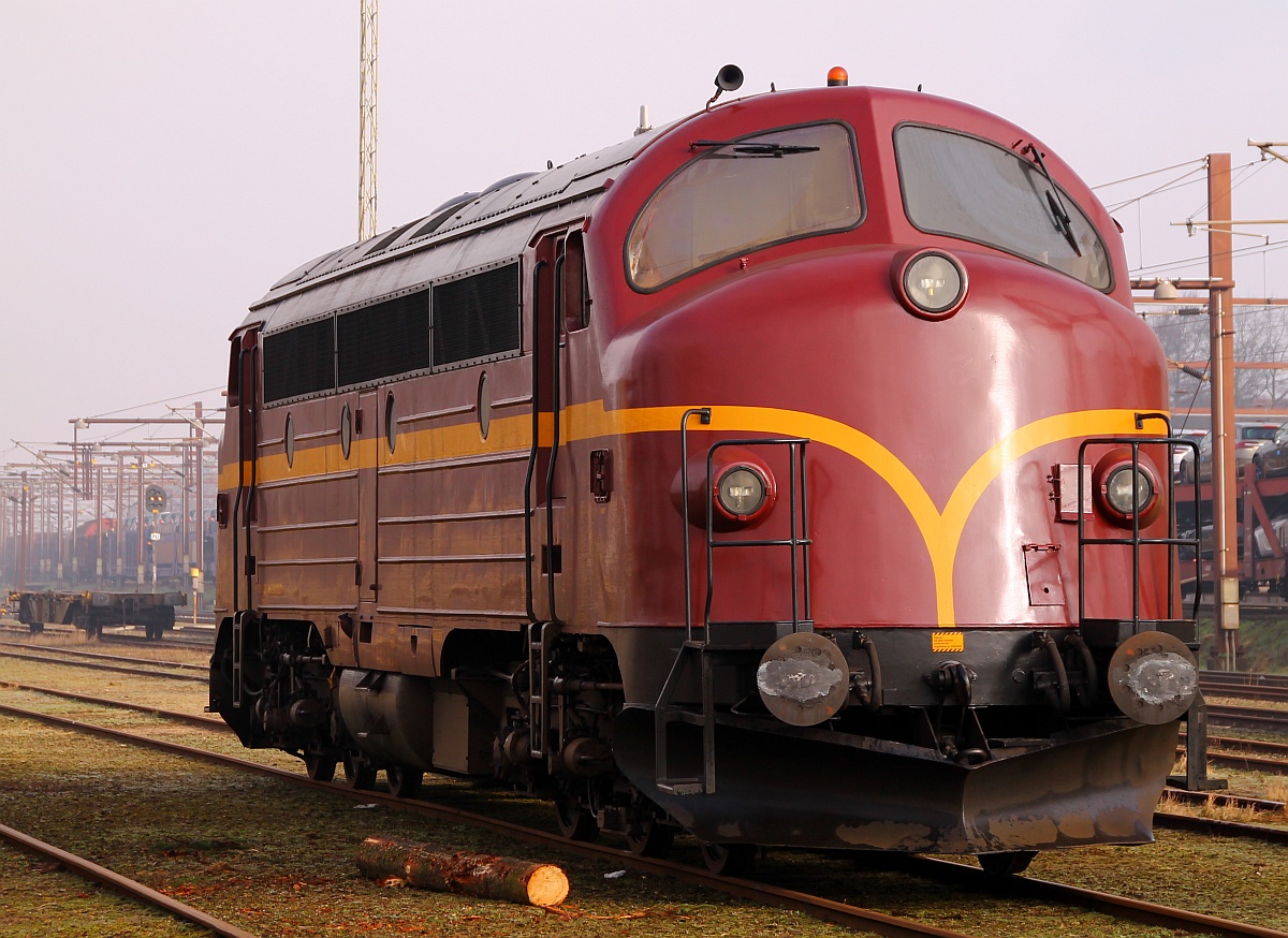 CFL Cargo Litra MY 1146 (9286 0021 146-2 DK-CFLCA, Unt/DK/01.09.13)abgestellt im Gbf Padborg/DK. 06.03.2014