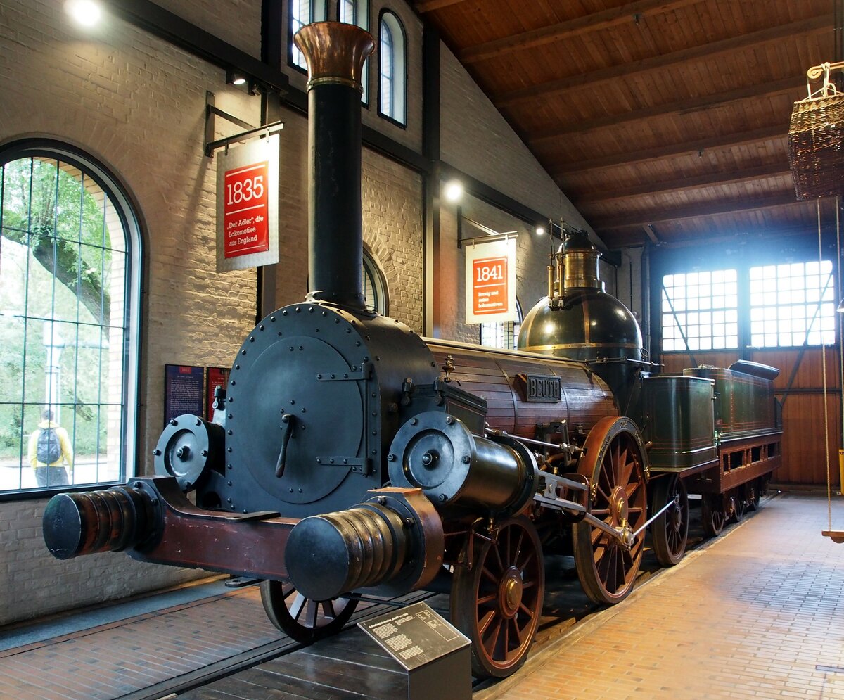 Dampflok Beuth im Technik Museum in Berlin am 06.10.2016