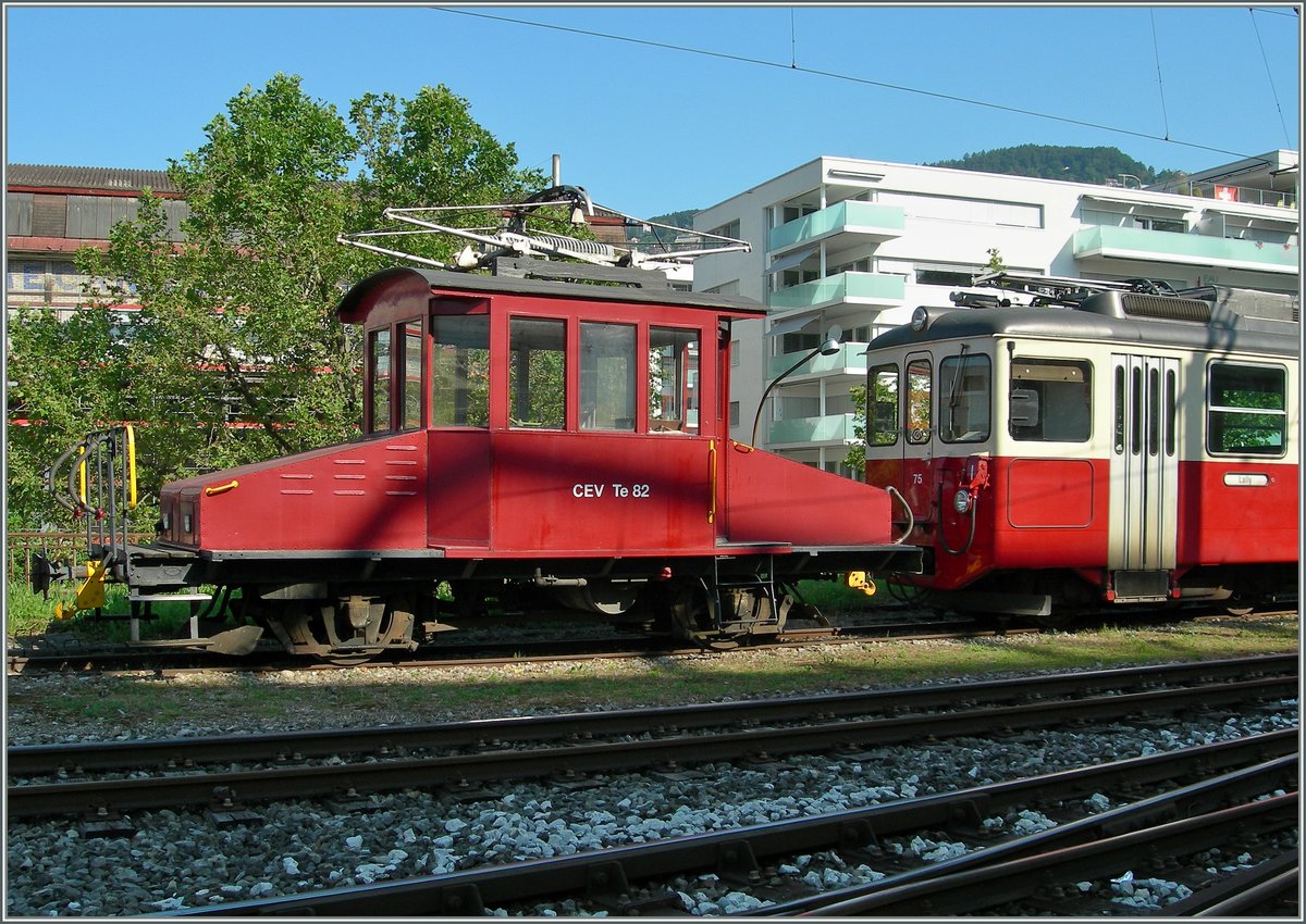 Der CEV Te 82 in Vevey.
24. Juni 2016