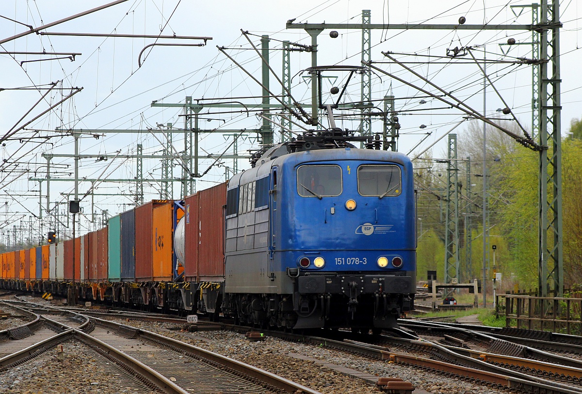 EGP 151 078-3 Hamburg Harburg 23.04.2016