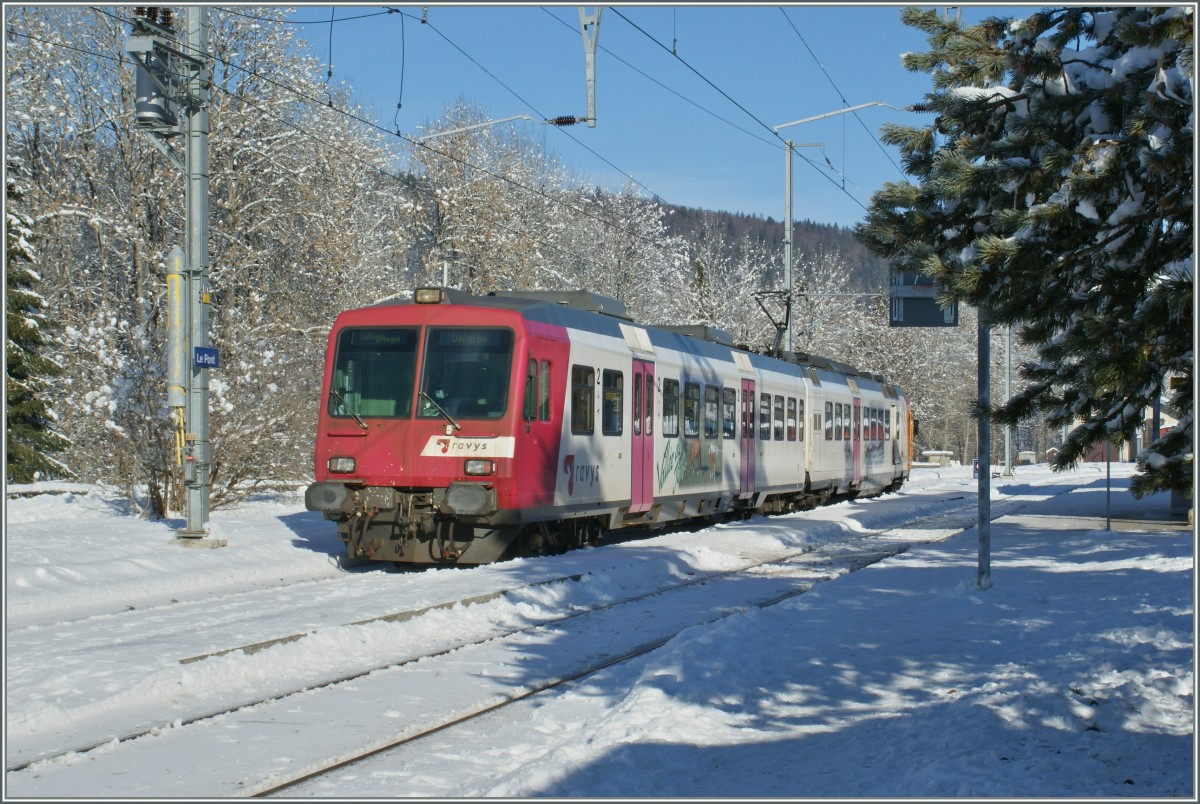 Ein PBr (Travys) NPZ erreicht Le Pont.
13. Jan. 2009