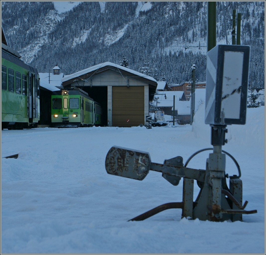 Eine etwas  coole  Ambiente in Les Diablerets, dazu trägt nicht nur die Temperatur  (-13°) sondern auch die TPC Farbgebung bei.
25. Jan. 2014