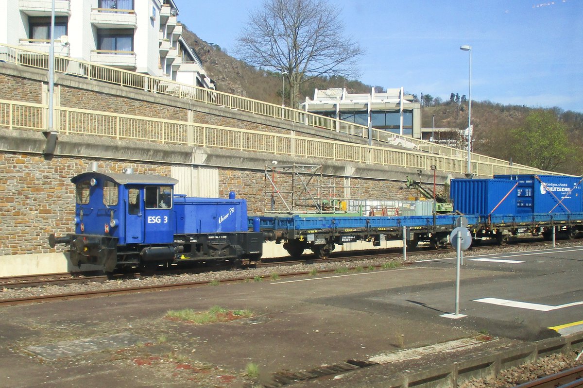 ESG-3 steht am 29 M�rz 2017 in Bad M�nster am Stein.