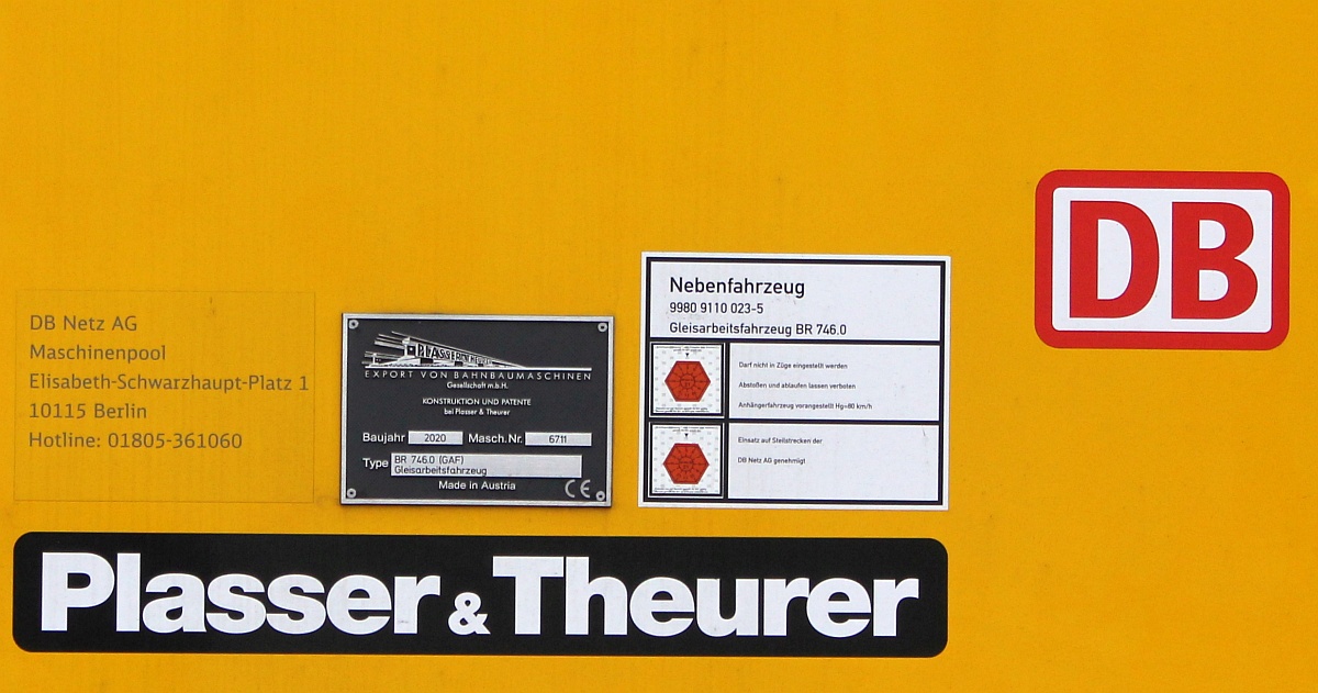 GAF Beschriftung II