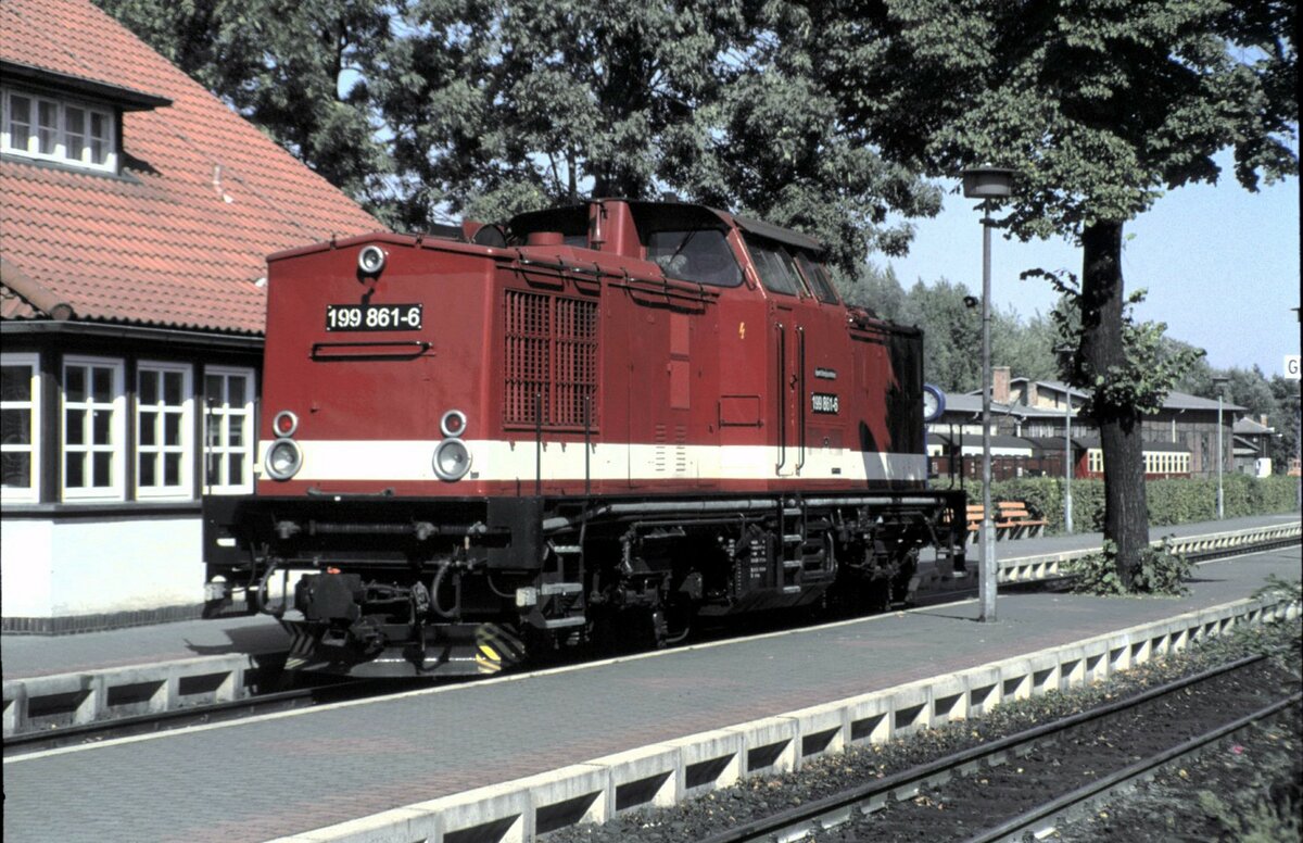 HSB 199 861-6 in Werningerde Westerntor am 04.09.1999.