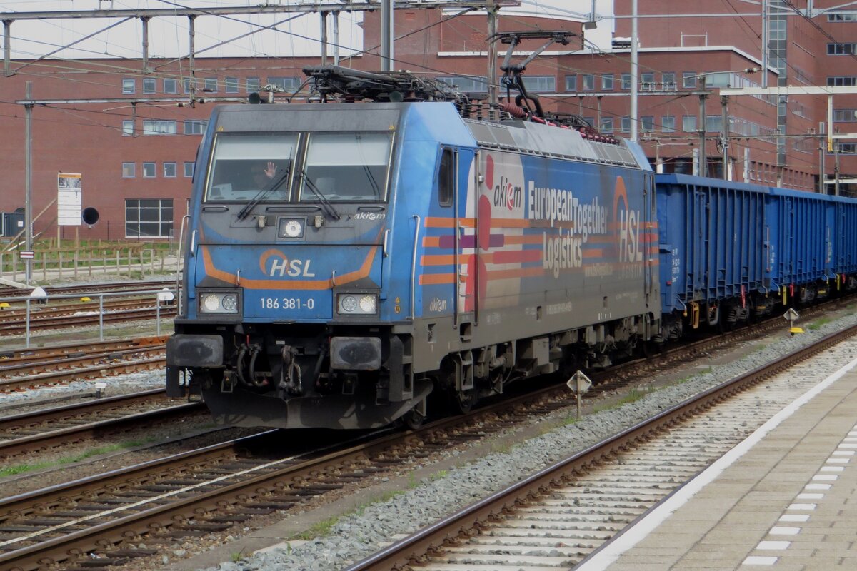 HSL 186 381 steht am 27 April 2023 in Amersfoort.