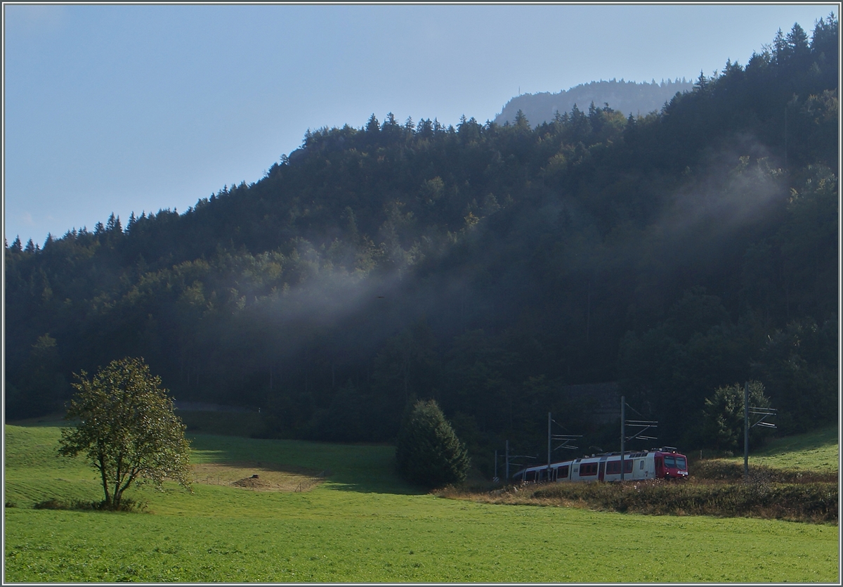 Kurz darauf, als dann endlich der Zug kam, war zu meinem Entsetzen der dekorative Nebel fast verschwunden!
4. Sept. 2014