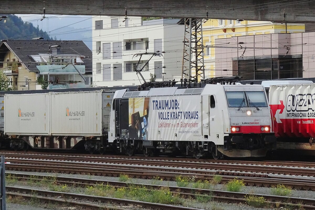 LoMo 186 443 sucht auch am 21 September 2021 immer noch Lokf�hrer in Kufstein.