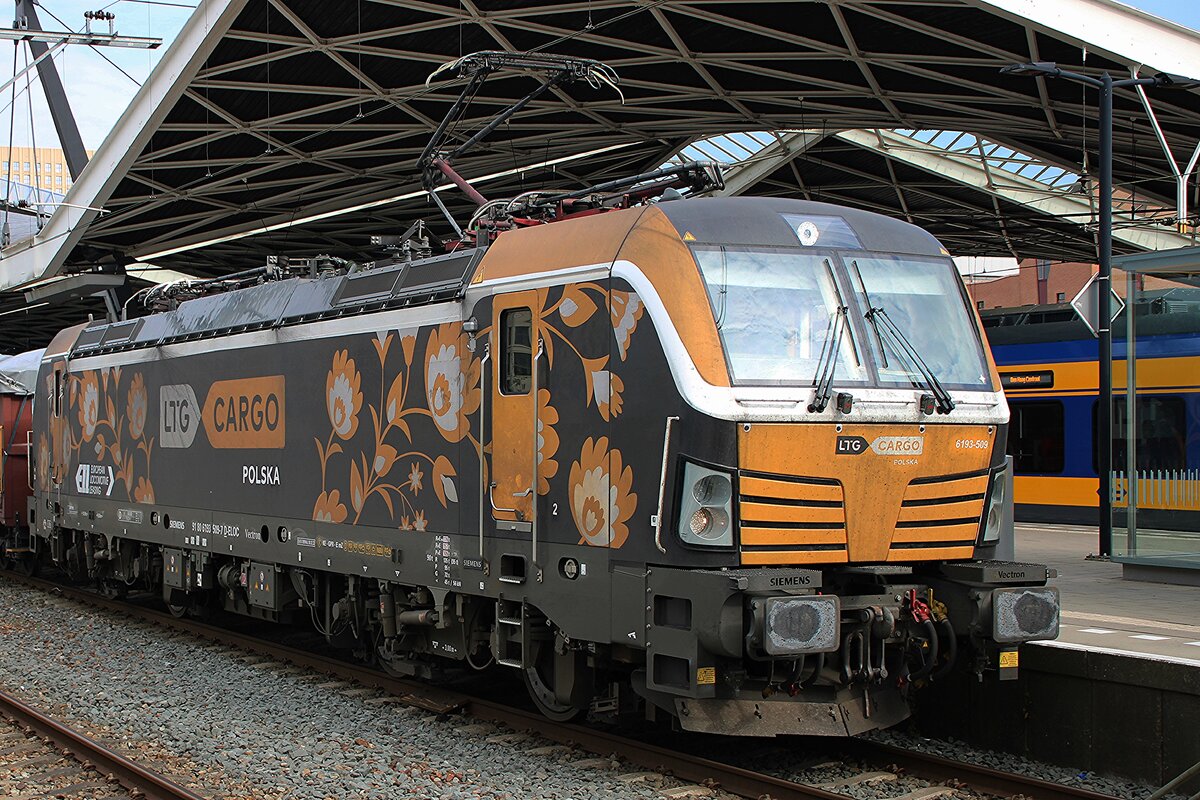 LTG Cargo 193 509 steht am 9 Mai 2026 in Tilburg.