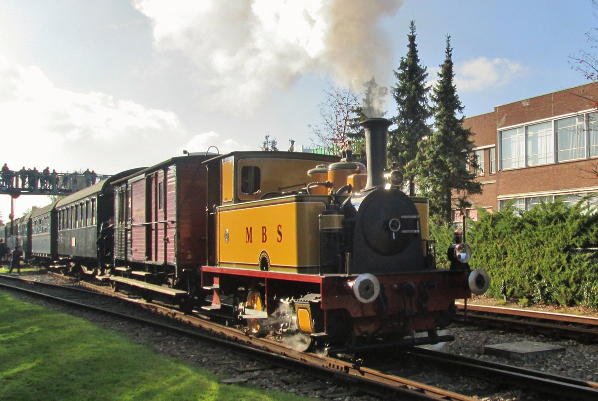 MBS-6 MAGDA verl�sst am 23 Oktober 2016 Haaksbergen.