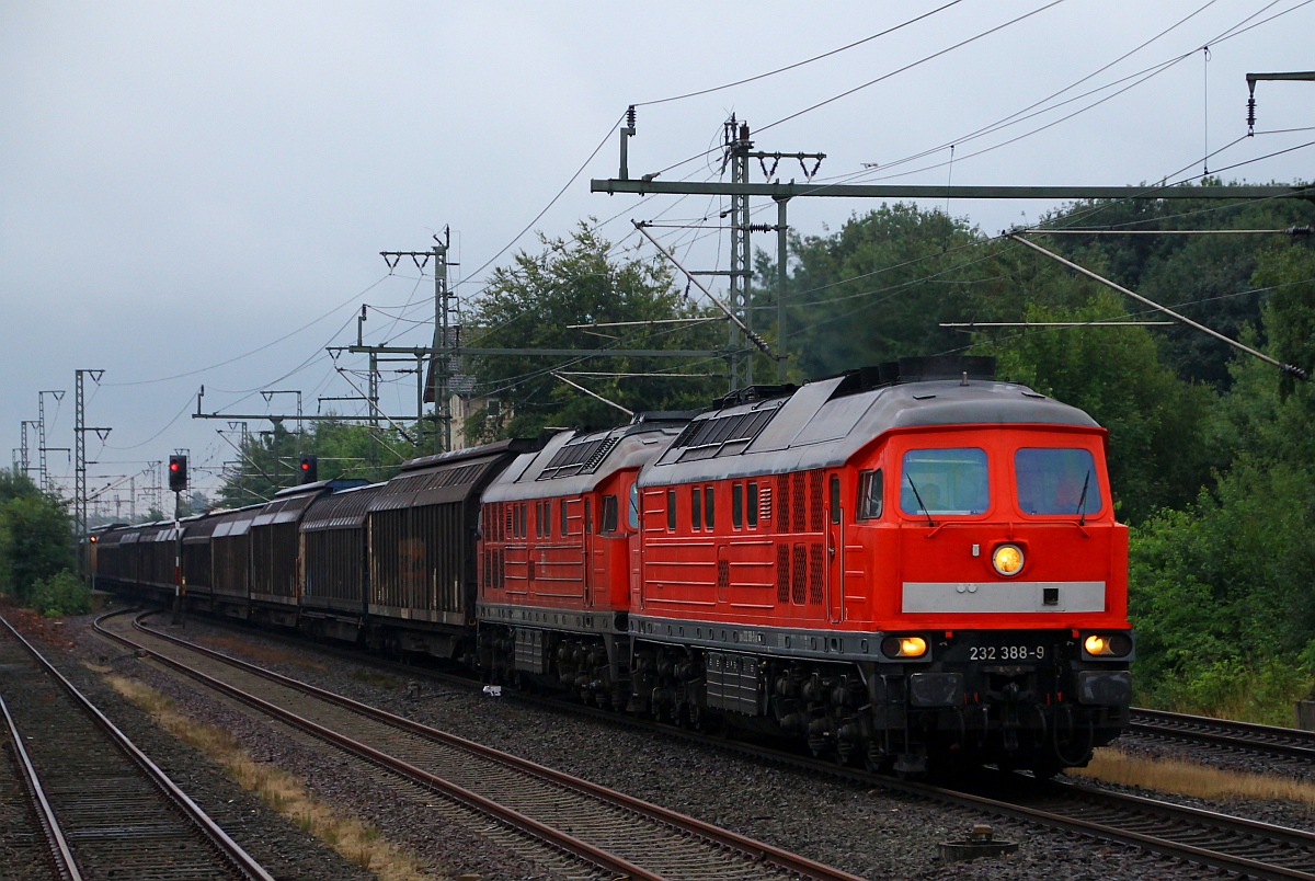 MBU 2014: DB 232 388-9(REV/BCS X/04.04.08, Verl/TK 9/31.03.15) und 232 668-4(REV/BCS X/14.08.06, Verl/BSN/13.08.14) J�bek 15.07.2014