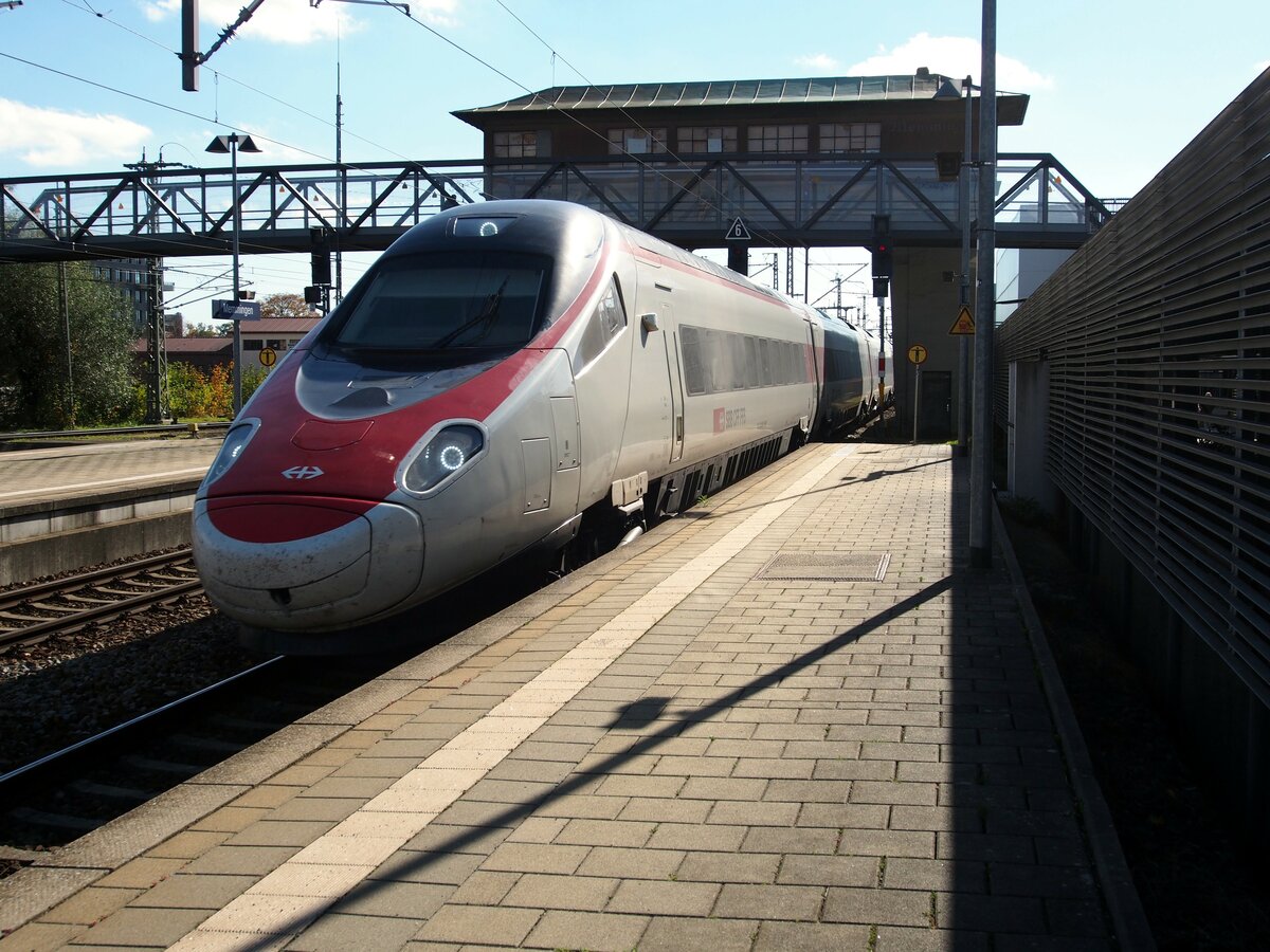 SBB ETR 610 (RABe 503) Memmingen 23.10.2021.