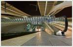 Sehr monomental ist der Bahnhof Liège Guillemins (Lüttich) da wirkt sogar Thalys PBKA sehr klein.