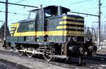 SNCB Nr.8006 in Br�ssel-Schaerbeck am 09.03.1996.