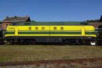 SNCB 6086 hat seit ein Dutzend Jahren eine Altersheim bei der CFV3V bekommen, wo sie am 21 September 2019 ein Pension in Treignes geniessen kann.