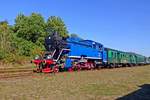 TKt 48-87 der CFV3V verlast am 21 September 2019 mit ein Dampfpendelzug Treignes.