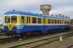 Ex-SNCB 4407 steht am trüben 22.September 2023 in Mariembourg bei der CFV3V während das 50.Jahresjubiläum.
