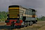 Verschiebelok 8320 steht am 12 September 2009 in Saint-Ghislain und is bei der PFT-TSP erhalten geblieben.