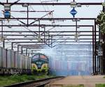 Was in Deutschland eine Ludmilla von sich gibt schafft die Rundnase in Dänemark auch....BLDX MX 1019 kommt vom TXL Terminal im Padborger Industriegebiet in den Gbf Padborg gefahren.