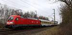 Die Nordbahn war weg die Weichen  klickten  und der Messzug verließ Jübek mit Attacke Richtung Flensburg. Jübek 25.03.2025