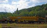 Plasser & Theurer Materialf�rder- und Siloeinheit MFS 100 der MGW Gleis- und Weichenbau-GmbH (Berlin) Nr.