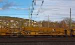 Plasser & Theurer Material-, F�rder- und Siloeinheiten MFS 38-D (teilweise auch BSW 2000 (Bunker-Sch�ttgut-Wagen) genannt) der Hering Bau, Burbach, Nr.