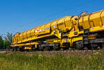 Detailbild der Plasser & Theurer Materialf�rder- und Siloeinheit MFS 250 (H.F.