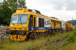 Der LINSINGER Schienenfr�szug SF 03 FFS, Schweres Nebenfahrzeug Nr.