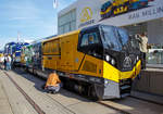   LINSINGER Schienenfr�szug MG11 pr�sentiert auf der InnoTrans 2018 in Berlin (18.09.2018).