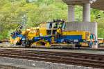   Die Plasser & Theurer Schnellschotterplaniermaschine SSP 110 SW (Schweres Nebenfahrzeug Nr.