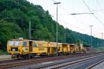   Die Plasser und Theurer Universalstopfmaschine 08-475 Unimat 4S (Schweres Nebenfahrzeug Nr.