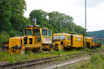   Die Schnellschotterplaniermaschine SSP 100 W, Schweres Nebenfahrzeug Nr.