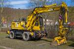   Der Liebherr A 900 C ZW WB - Li / 1031 Zweiwegebagger (Nr.