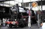 50 778 bei der Ausstellung zum Jubiläum 150 Jahre Eisenbahn in Deutschland in Nürnberg am 18.08.1985.