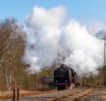  Die Zweizylinder-Schnellzuglokomotive 01 118 der HEF (Historischen Eisenbahn Frankfurt e.