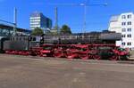 BEMs Pazifik 001 180 steht am 19 September 2025 während die Märklin-Tage in Göppingen.