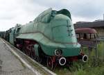DAMPFLOKOMOTIVEN IN POLEN  P.K.P 32D3 3 (1939-1941) im Museum Kolejnictwa Warschau.