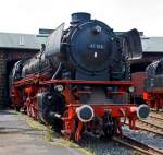 Die 41 186, ex DB 042 186-7, ex DB 41 186, ex DR 41 186, am 07.06.2014 im Eisenbahnmuseum Dieringhausen.