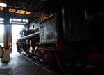 Tender der 52 4900 mit Kohlenstaubfeuerung im Eisenbahnmuseum Halle am 20.07.2019.