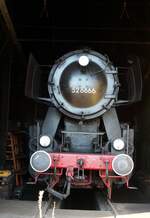 52 6666 im Bw Berlin Schöneweide am 09.09.2018.