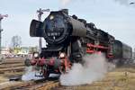 Auch 52 8079 war anwesend in Wolsztyn am 30 April 2018.