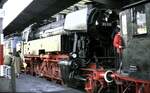 65 018 in Würzburg bei einer Ausstellung.