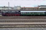 Lengericher 78 468 steht abfahrtbereit in Trier Hbf am 28 April 2018 während das Dampdspektakel RLP 2018.