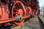   Detail Triebwerk der DB 82 008 (ex DB 082 008-4) am 23.04.2011 im Südwestfälische Eisenbahnmuseum in Siegen.